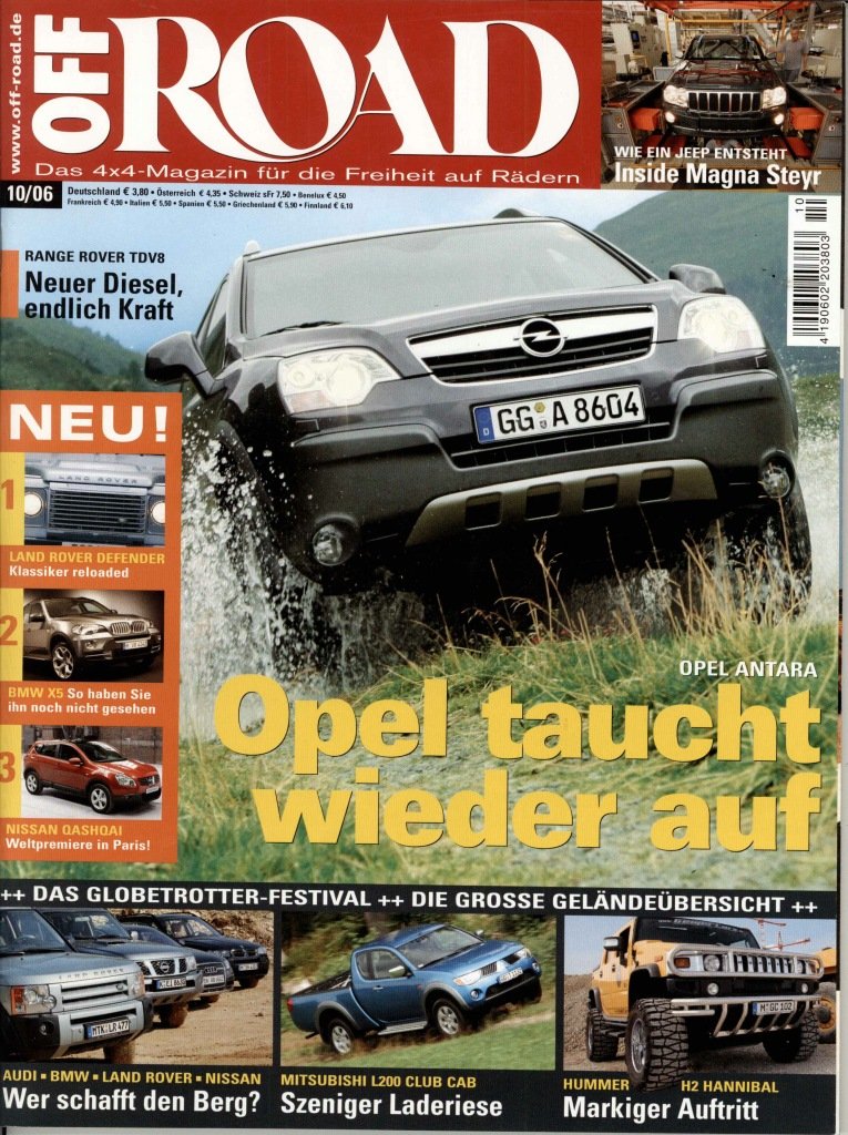 Titelblatt Offroad 1006-K